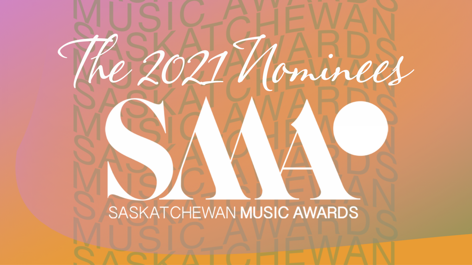 Sask Music Awards graphic