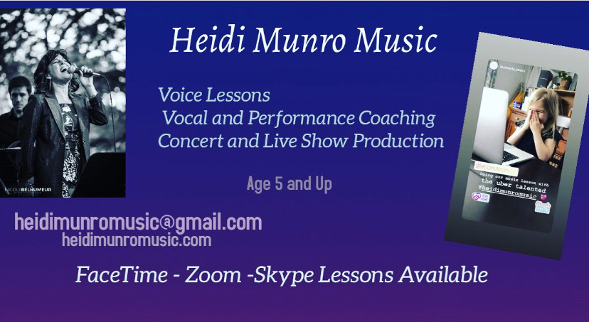 Heidi Munro lessons