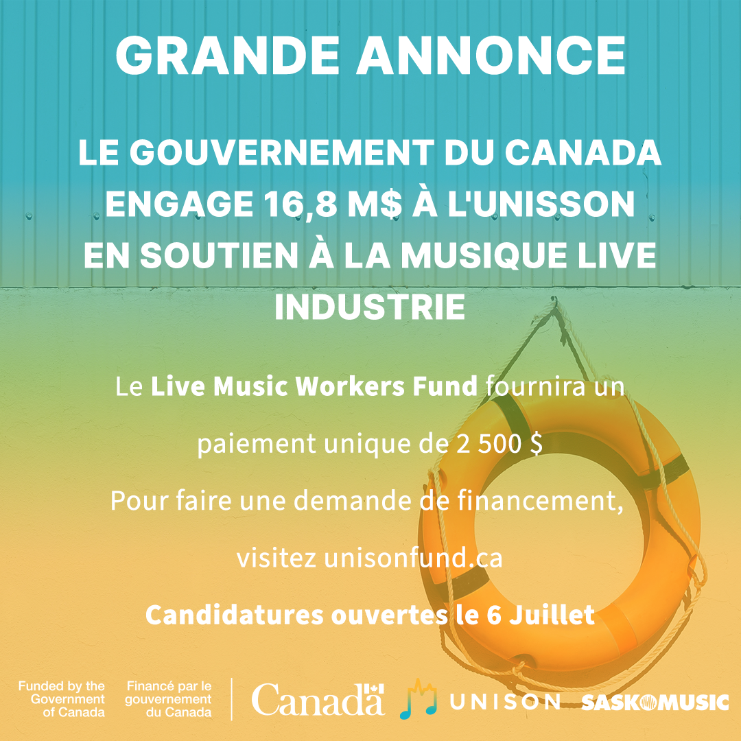 Live Music Workers Fund (French)