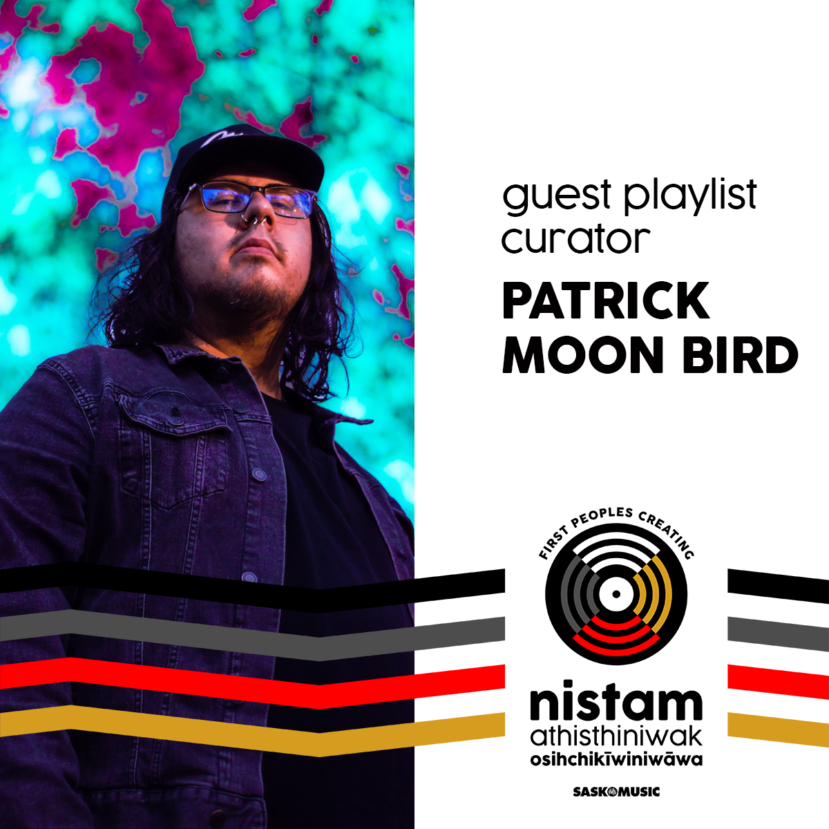 Guest curator Patrick Moon Bird