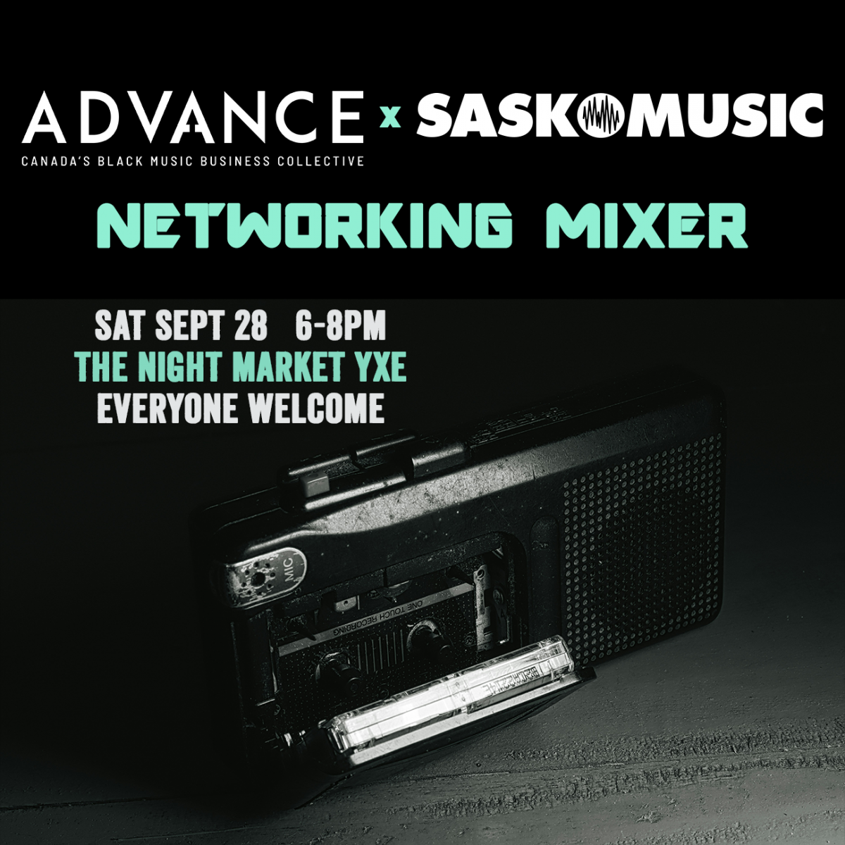 Advance x SaskMusic mixer