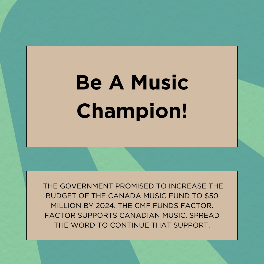 Be a Music Champion - FACTOR