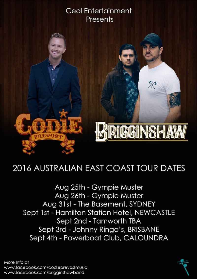 Prevost Set To Embark On Third Australian Tour