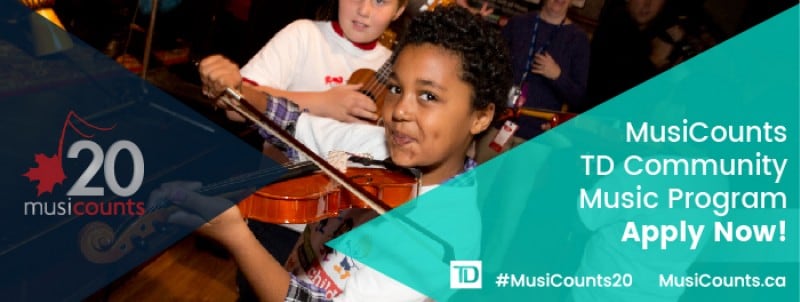 MusicCounts Community Music Grant Program