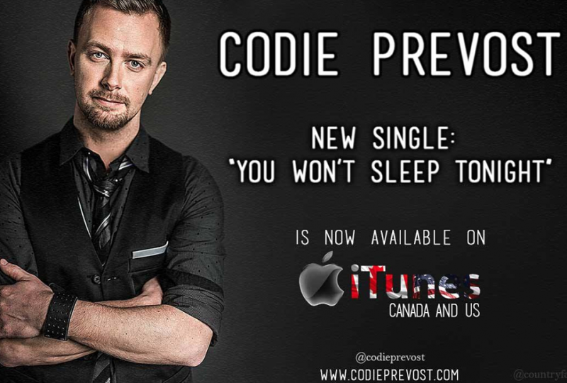 Codie Prevost releases lead single 