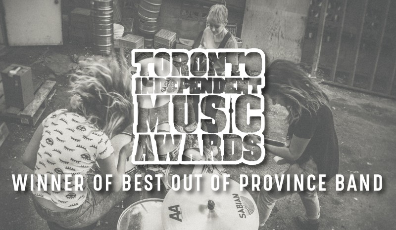 The Wolfe Wins 'Best out of Province Band' at The 2017 Toronto Independent Music Awards