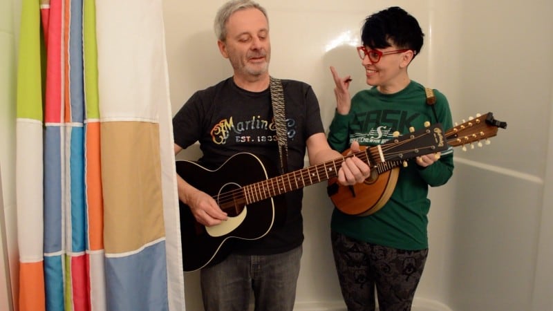 The Strange Valentines embarking on a live video series ‘Live in the Tiny Tub’!