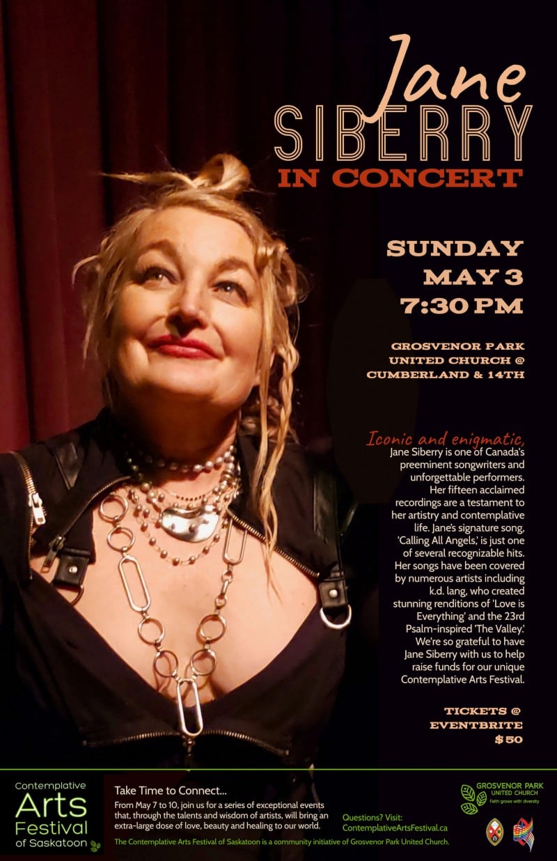 The 2020 Contemplative Arts Festival in Saskatoon Launches in May. 