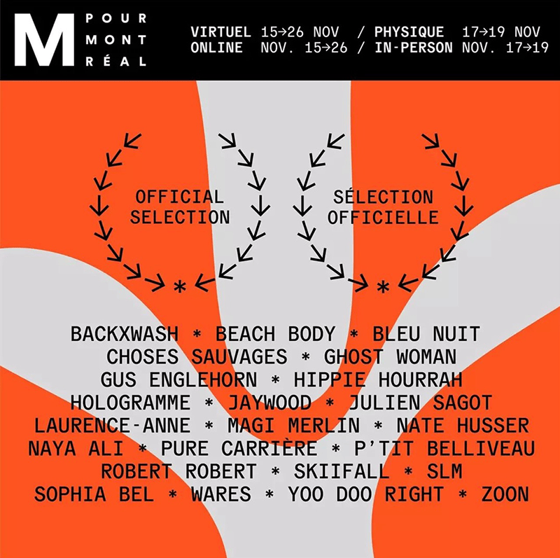 SaskMusic at M for Montreal 2021