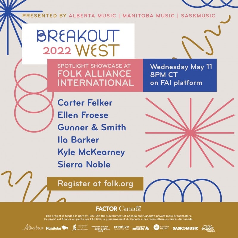 Saskatchewan at Folk Alliance 2022