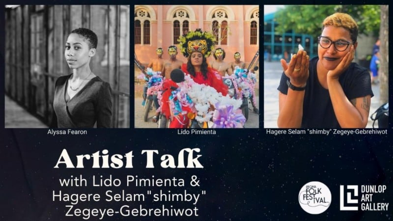 Join Dunlop Art Gallery and Regina Folk Festival live in conversation!