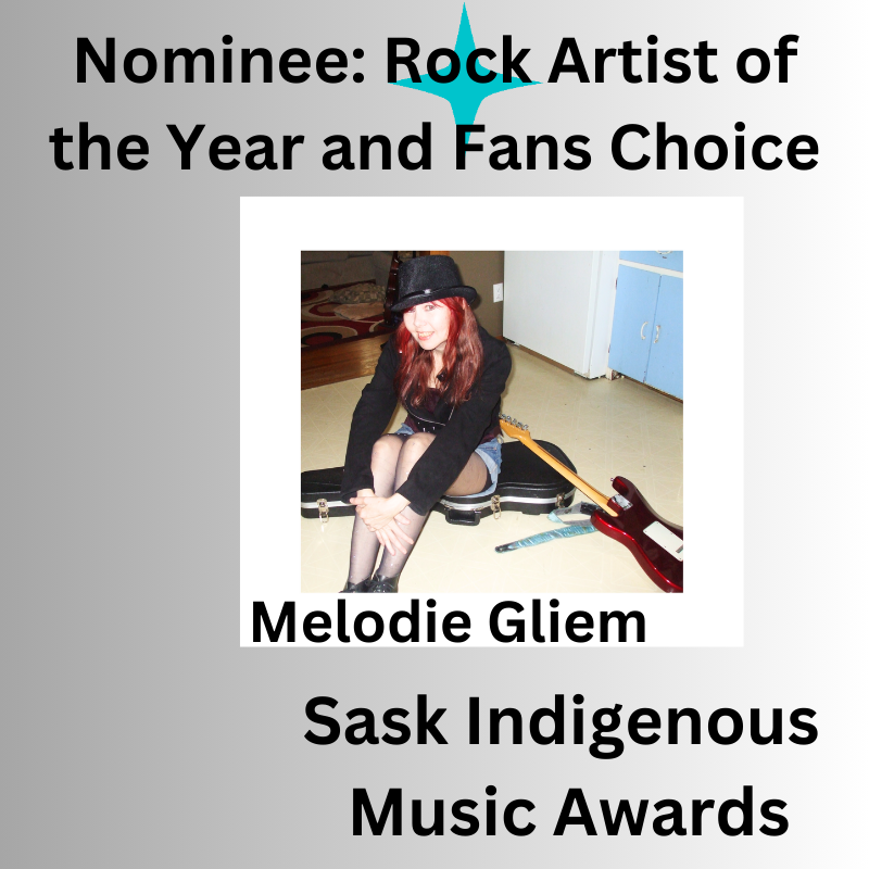 Melodie Gliem: Nominee in Saskatchewan Indigenous Music Awards