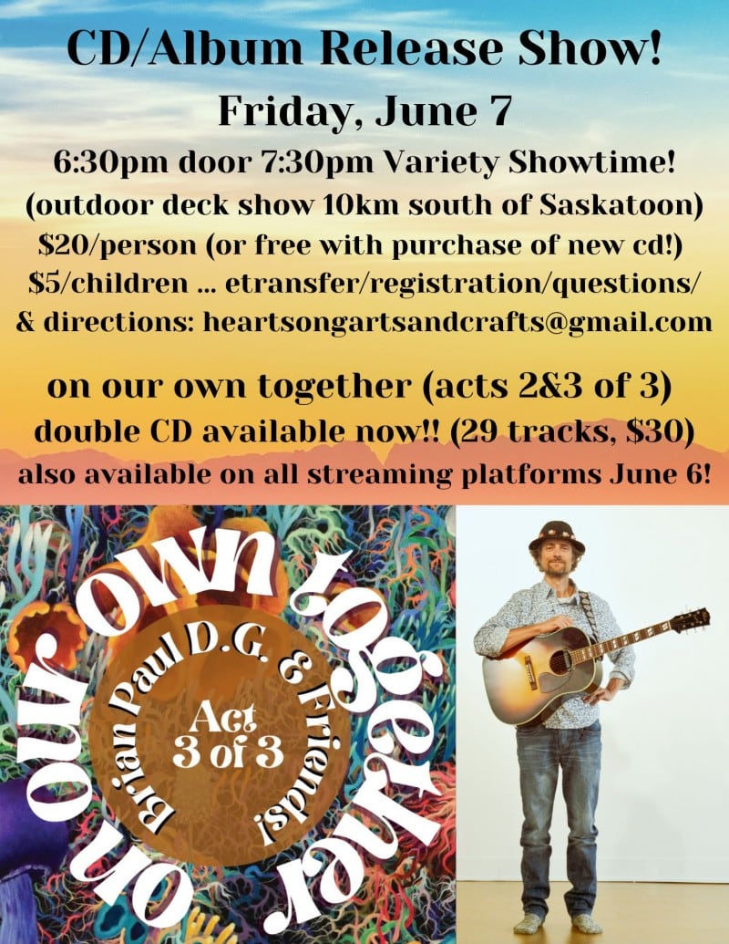 Brian Paul D.G. and Friends Album Release: 