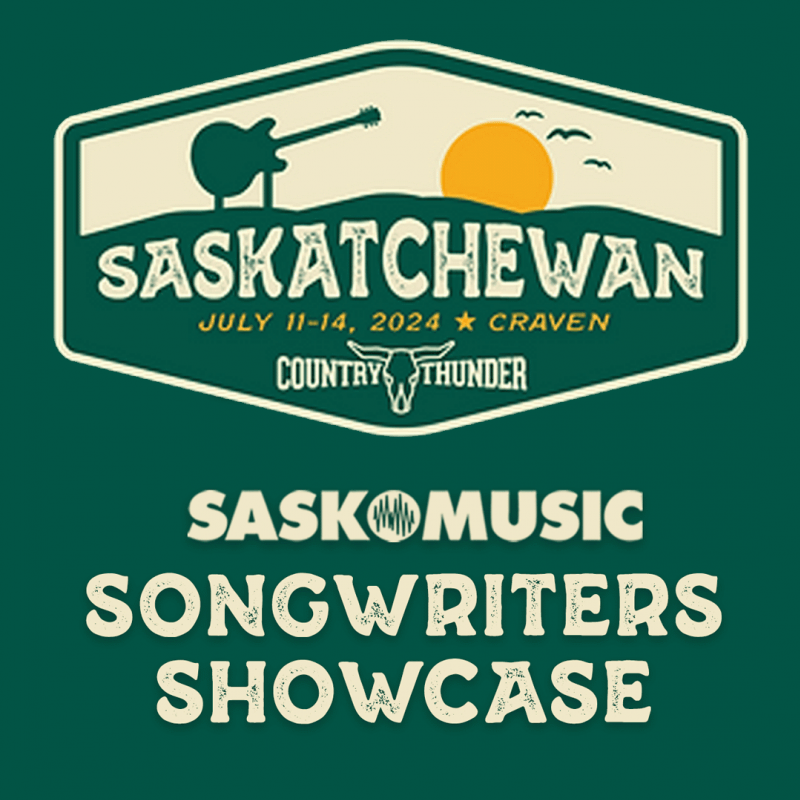 SaskMusic Songwriters Showcase at Country Thunder 2025