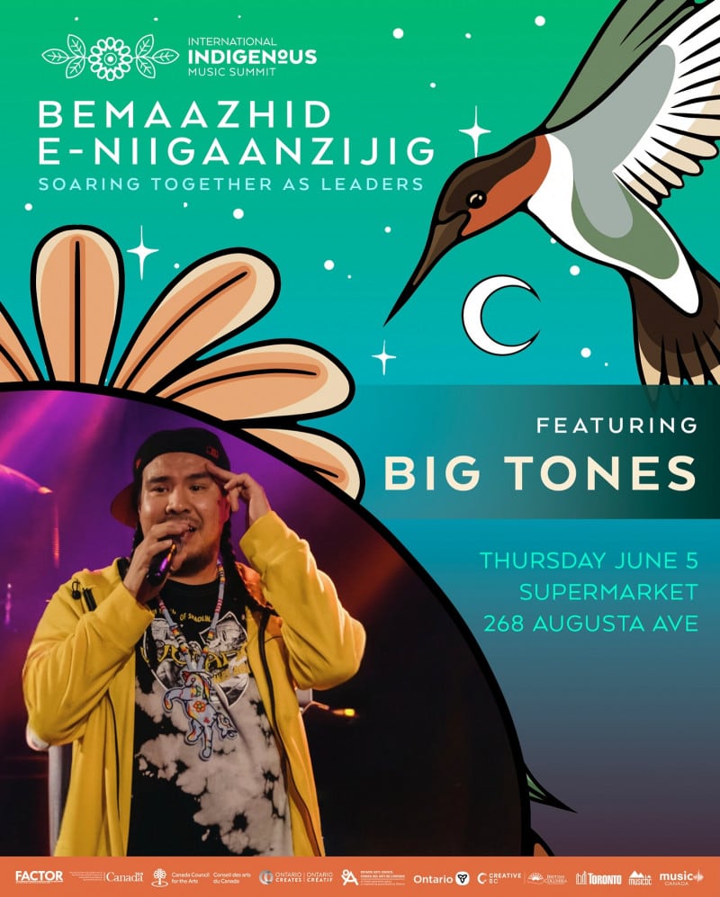 Big Tones, SaskMusic attending International Indigenous Music Summit 2025