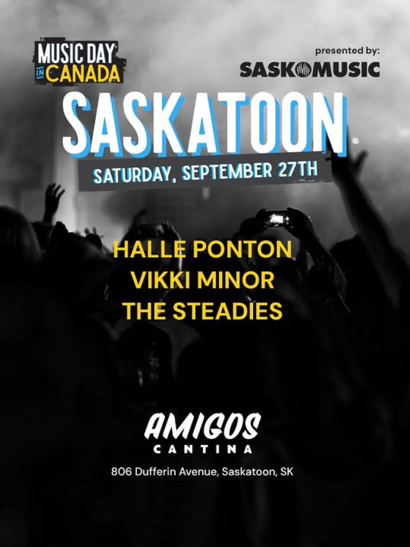 Music Day in Canada Saskatoon artists announced