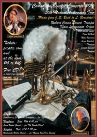 Saskatchewan Trumpet Player Richard Carson Steuart Returns Home for Canadian Benefit Concert Tour