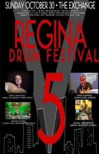 REGINA DRUM FESTIVAL 2016 – THE BEAT GOES ON