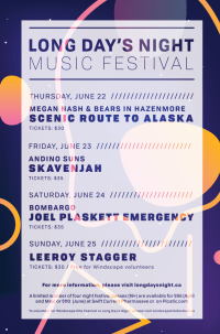 Long Day's Night Music Festival 2017 Lineup Announced!