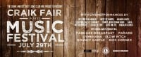 The 2nd Annual Craik Fair and Music Festival