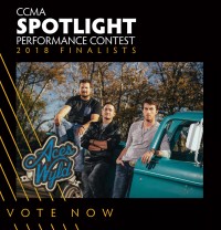 Aces Wyld representing Sask in the CCMA Spotlight Performance Contest 2018