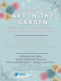 'Art in the Garden' One-Day Music Festival Launching July 17