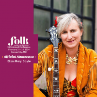 Eliza Mary Doyle and Jackie Kroczynski showcasing at Folk Alliance