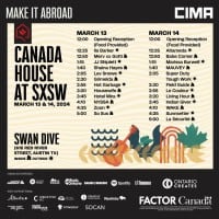 SaskMusic and artists at SXSW, March 11-16/24 Austin TX