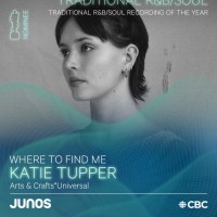 Katie Tupper nominated for JUNO Award