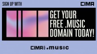 Get a Free .Music Domain Through CIMA