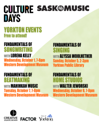 Culture Day workshops on now around the province