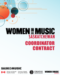 Call for Submissions: Contract Coordinator – Women in Music Saskatchewan