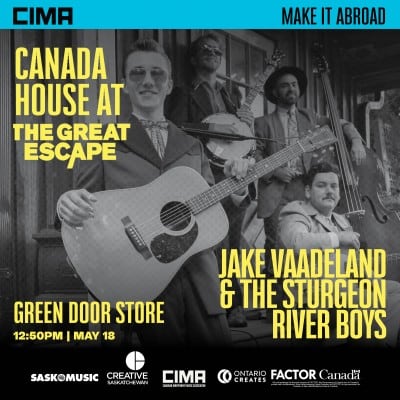 SaskMusic and artists at The Great Escape 2024