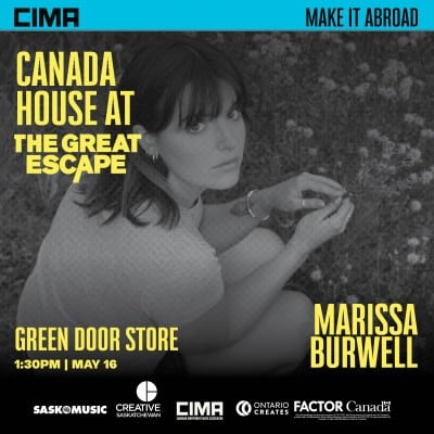 SaskMusic and artists at The Great Escape 2024