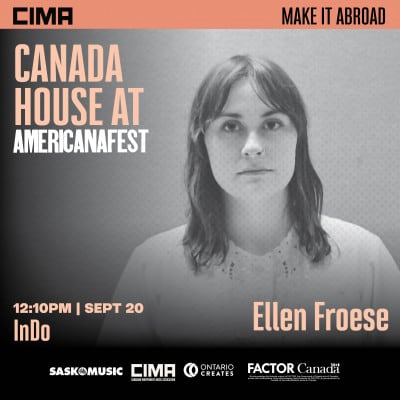 Ellen Froese and Jeffery Straker at Americanafest 2024, September 17–21, Nashville TN