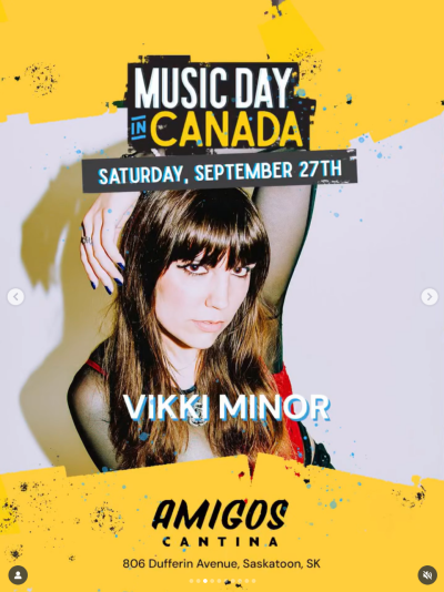 Music Day in Canada Saskatoon artists announced