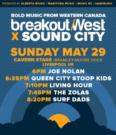 SaskMusic and Artists Return to the UK