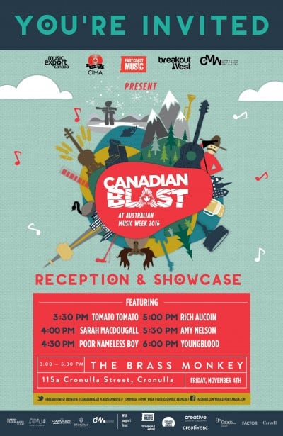 Saskatchewan at Australian Music Week