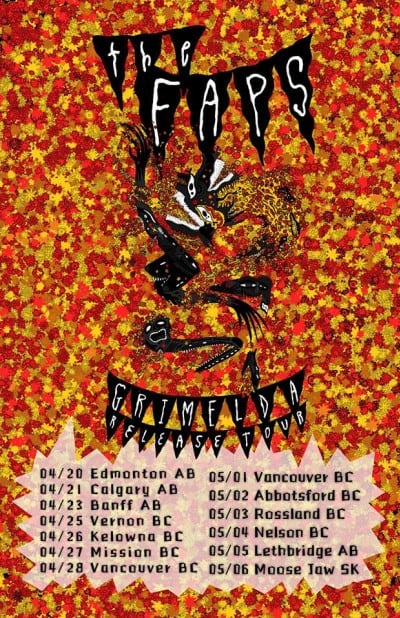 Noise-rock Duo, The Faps, Release First Full Length