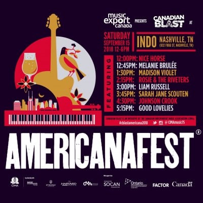 AmericanaFest Mission, September 11-16/2018, Nashville TN