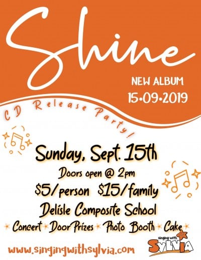 Sylvia Chave Launching Third Solo Children’s Album on Sept. 15, 2019