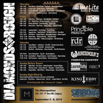 SaskMusic and Artists at Country Music Week 2019, Calgary AB