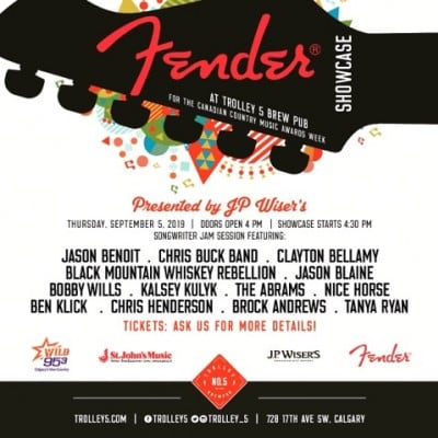 SaskMusic and Artists at Country Music Week 2019, Calgary AB