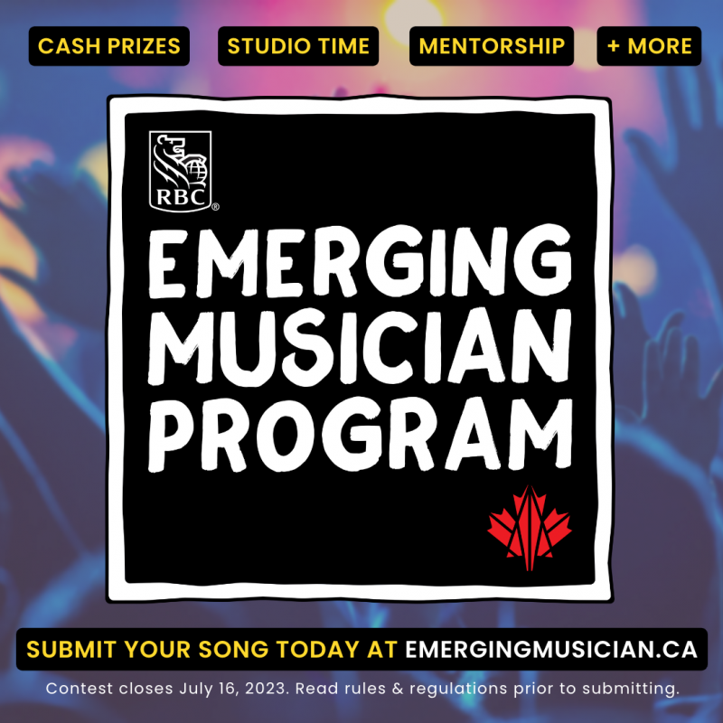 Contest & Mentorship Opportunity: RBC Emerging Musician Program 2023