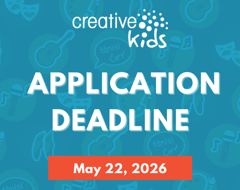 Funding Opportunity: Creative Kids