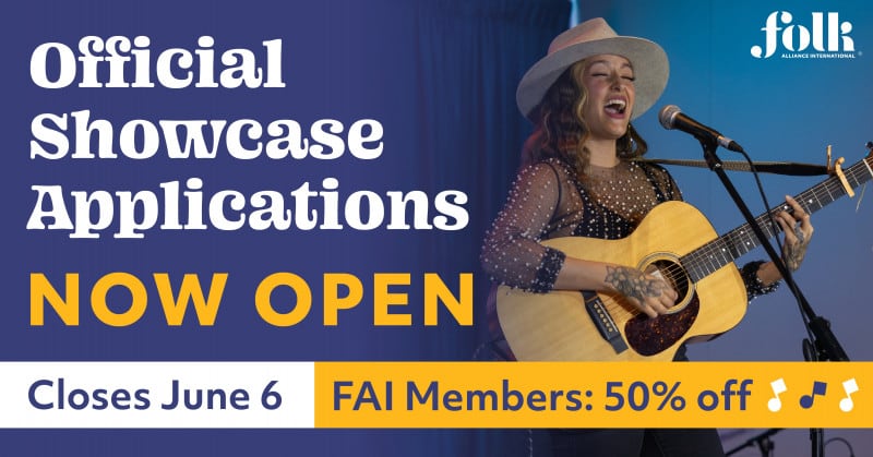Showcase Opportunity: Folk Alliance International 2026 Official Showcase Application