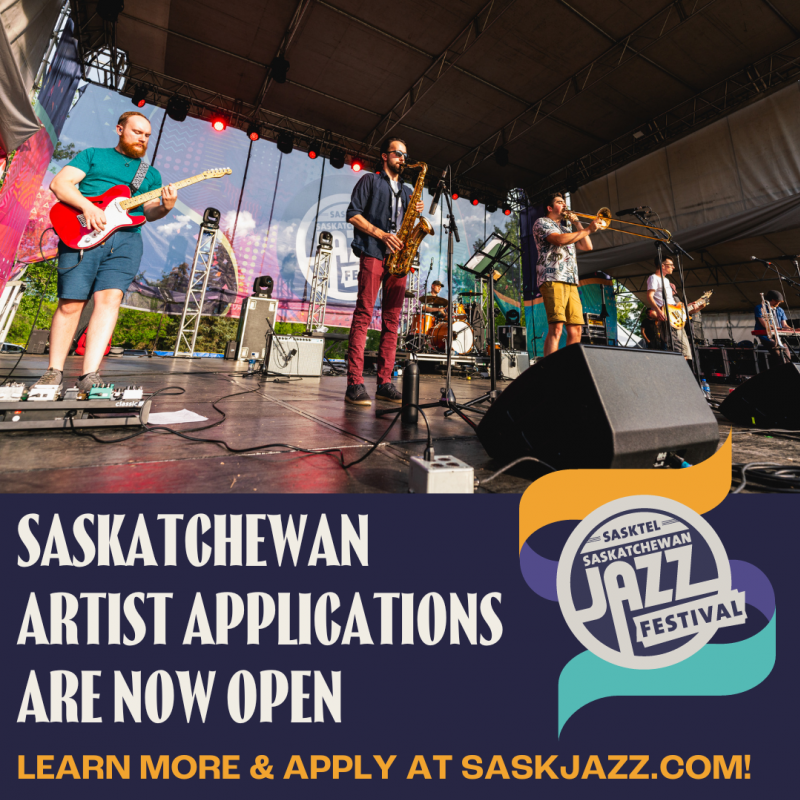 Festival Opportunity - SaskTel Saskatchewan Jazz Festival 2024 