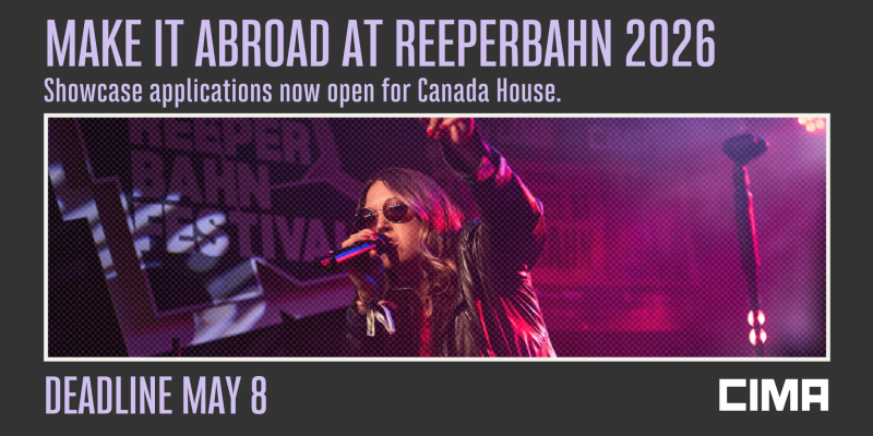 SHOWCASE AND BUSINESS OPPORTUNITY: Canada House at Reeperbahn 2026