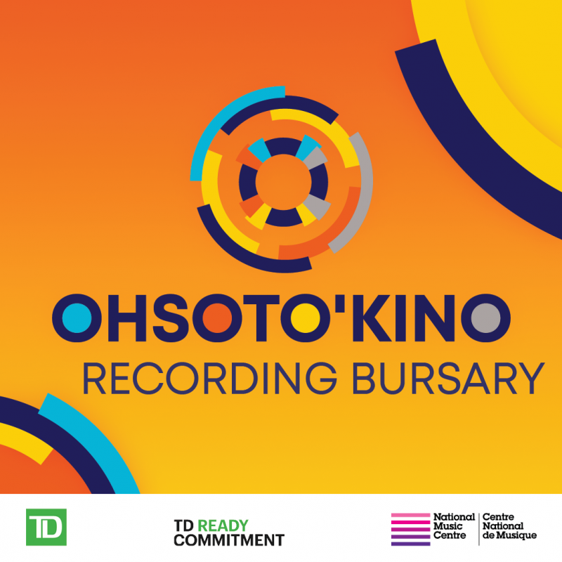 OHSOTO’KINO Recording Bursary Program 2024