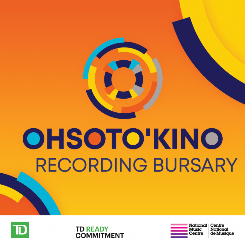 OHSOTO’KINO Recording Bursary Program 2026